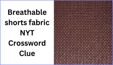 Twilled suit fabric Crossword Clue NYT